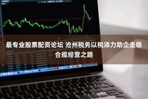 最专业股票配资论坛 沧州税务以税添力助企走稳合规经营之路